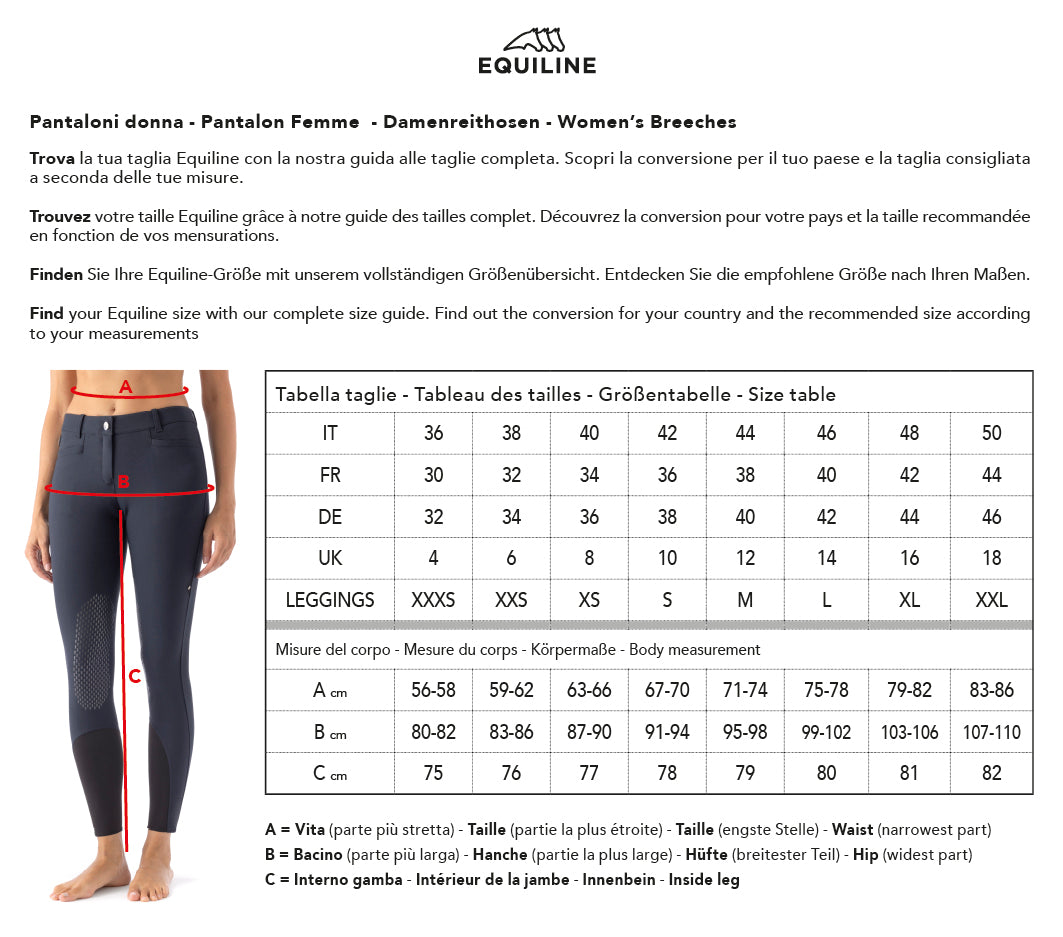 Equiline Adellek – High Waist Full Grip B-Move ratsastushousut