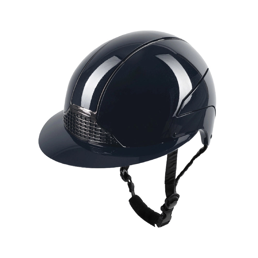 Swing H24 Lady Glossy ratsastuskypärä aurinkolipalla