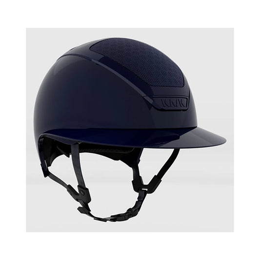 KASK Star Lady Pure Shine Chrome kiiltävä ratsastuskypärä sininen Atlantic-sävy, raikas ja näyttävä väri