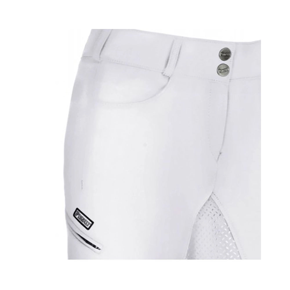 Valkoiset Pikeur grip-ratsastushousut naisille