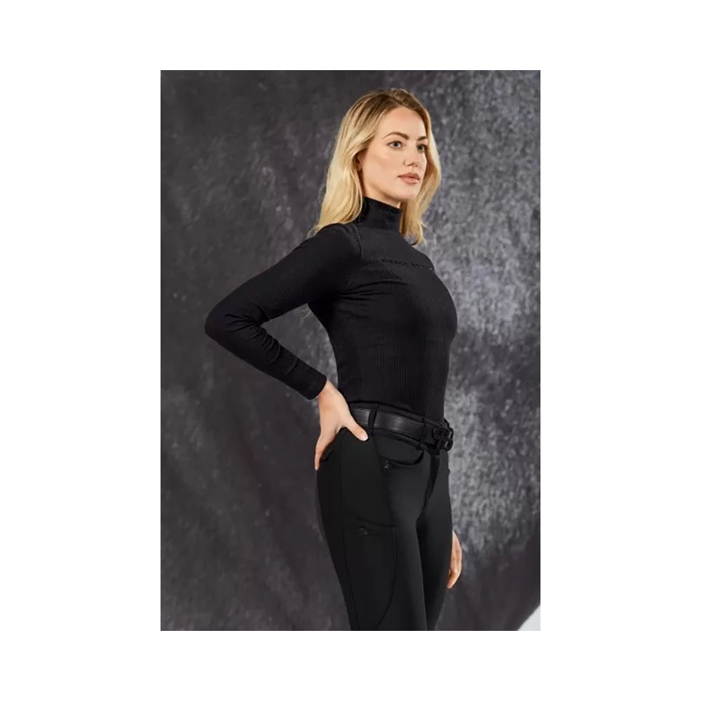 Pikeur pitkähihainen poolopaita – Naisten tyylikäs ja hengittävä ratsastuspaita