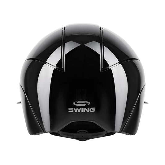 Swing H24 Lady Glossy ratsastuskypärä aurinkolipalla