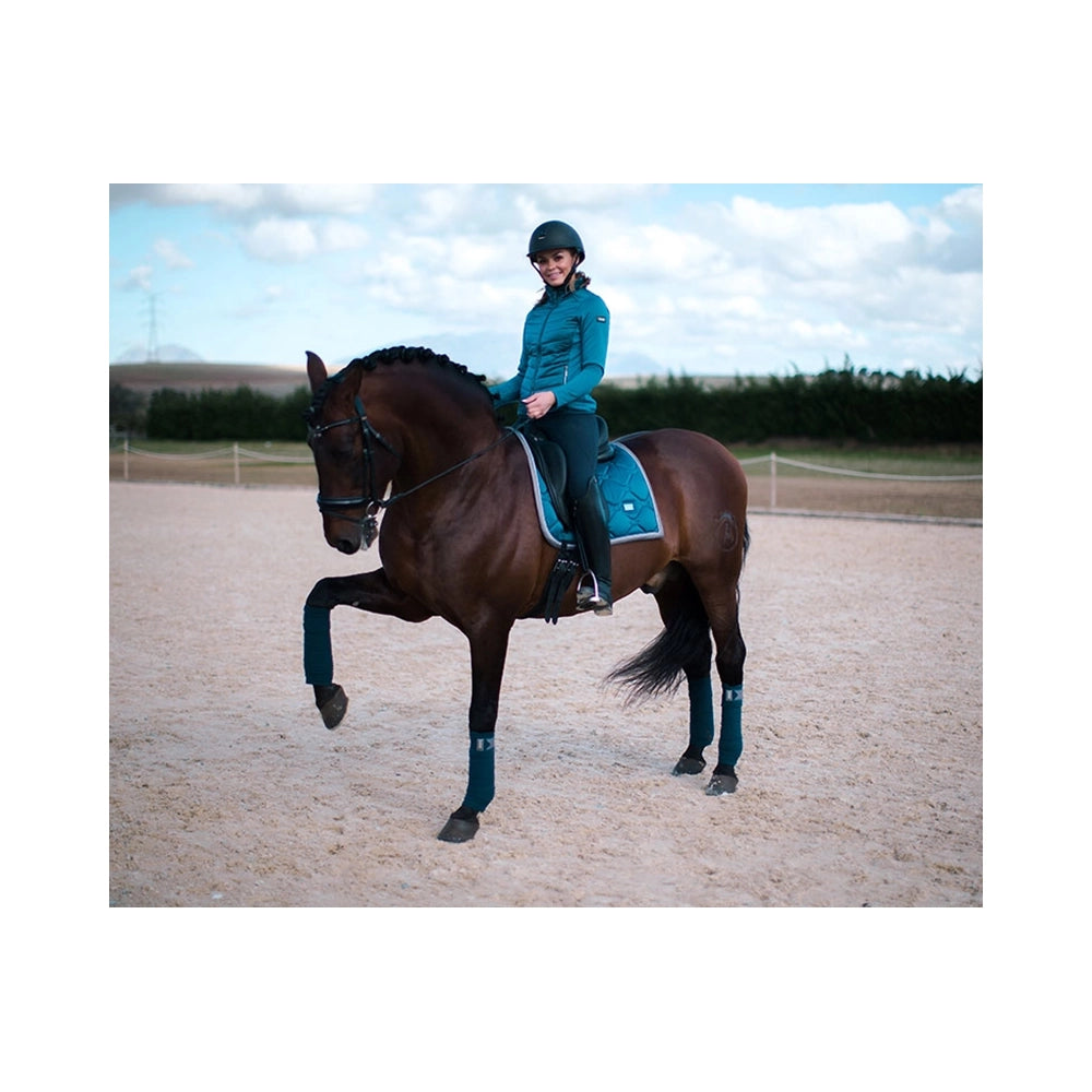 Equestrian Stockholm Fleece Bandage Moroccan blue