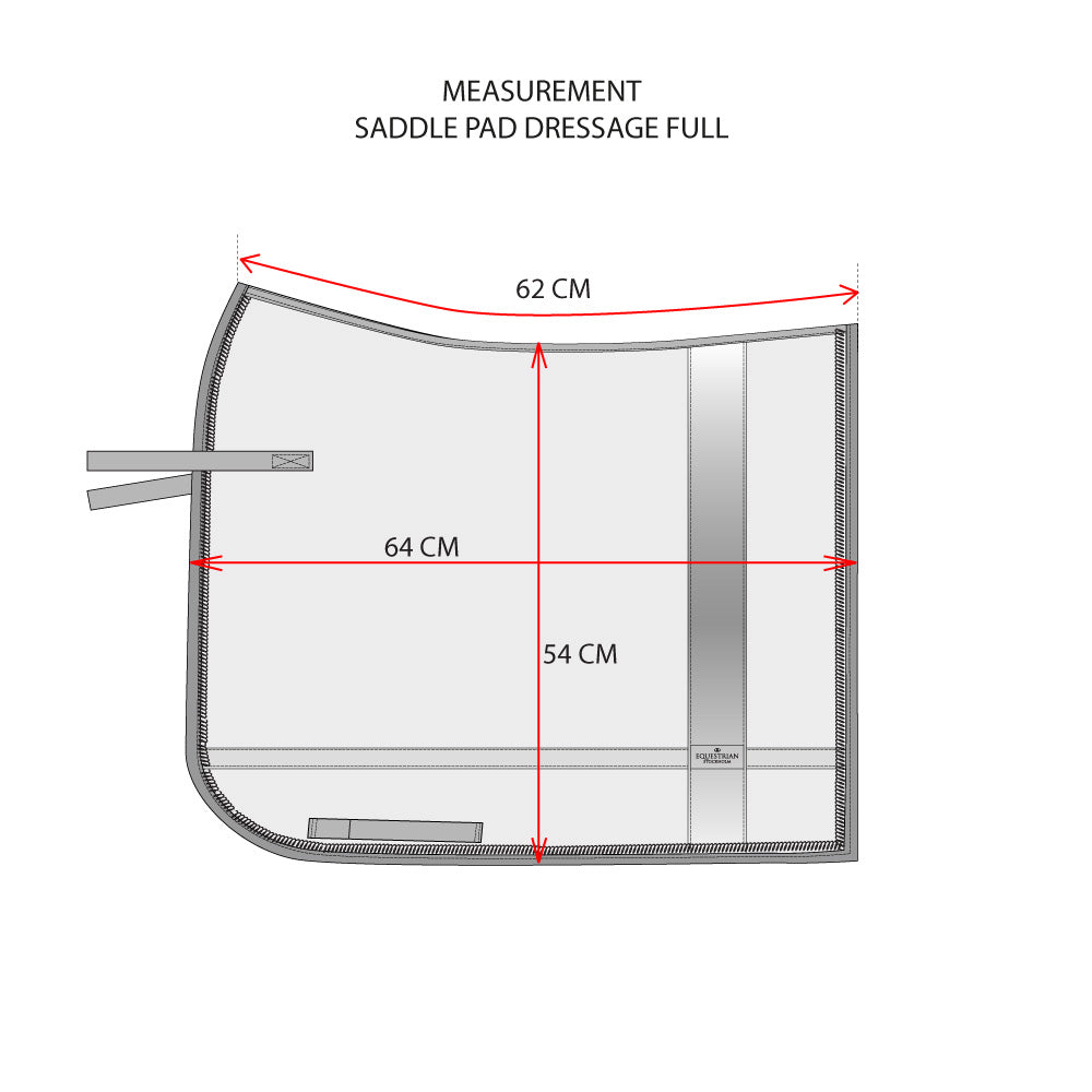 Equestrian Stockholm satulahuopa pink