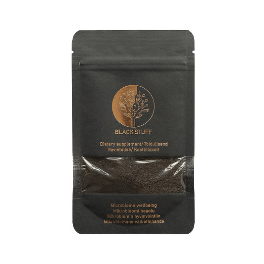 Black Stuff lisäravinne ✨ Havupuu-uutejauhe + Pakurikääpä + HUFULAC®
