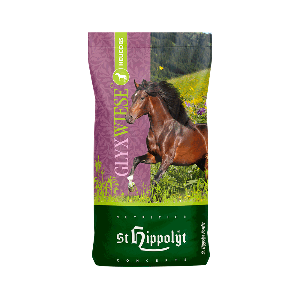 Glyx Wiese Heinäpelletit 20 kg – Matala Sokeri & Tärkkelys, Heinän Korvike
