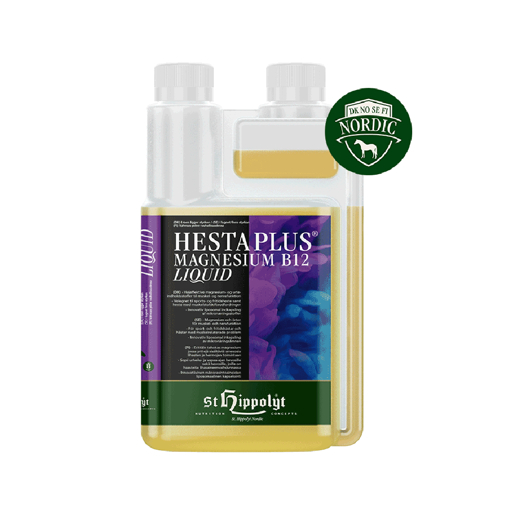 St Hippolyt Liquid Magnesium B12  Hesta Plus