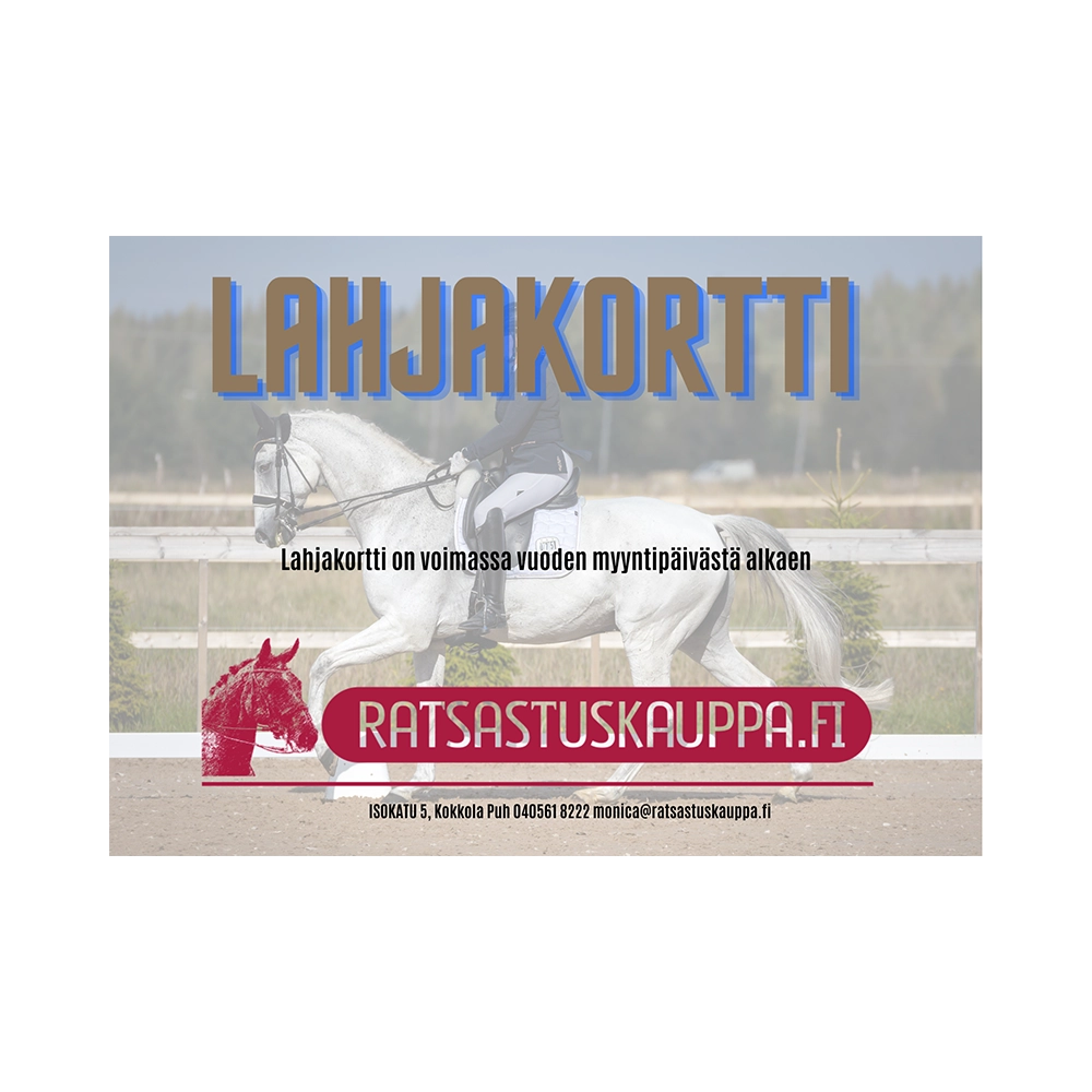Ratsastuskauppa Lahjakortti