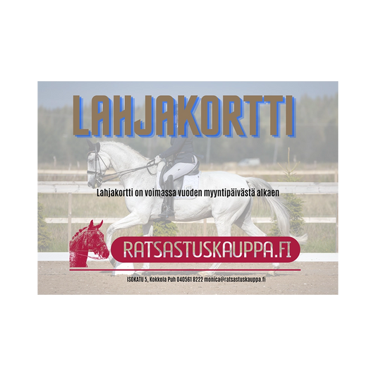 Ratsastuskauppa Lahjakortti