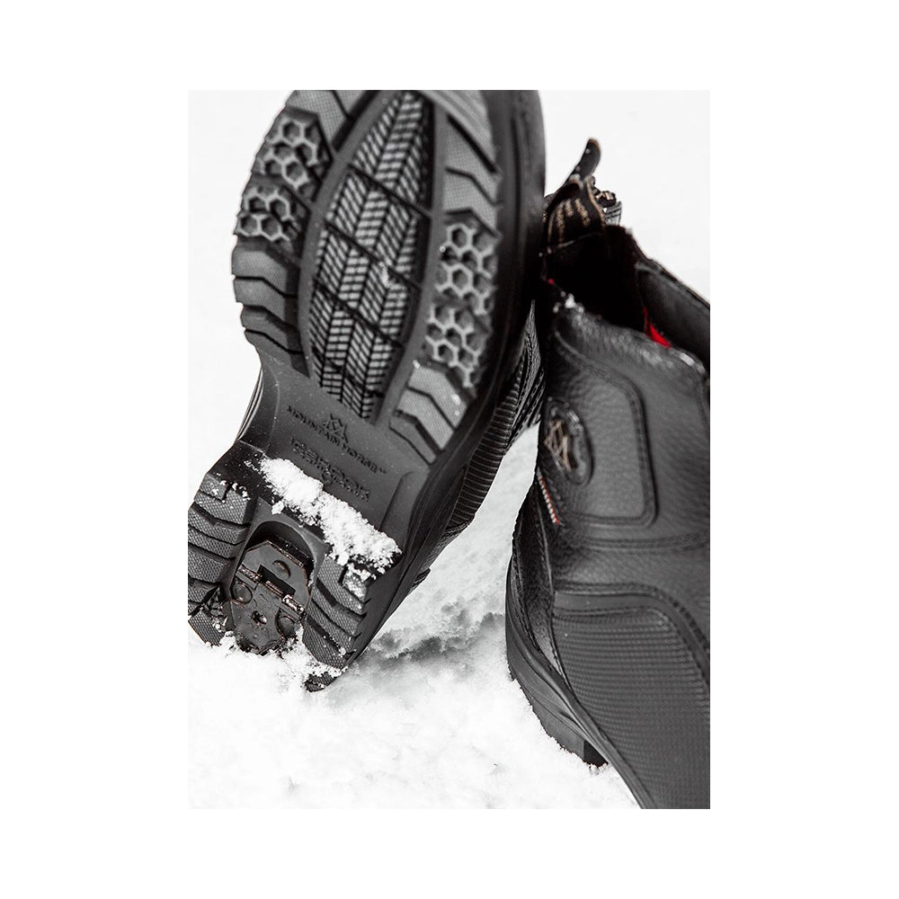 Talviratsastuskengät Winter Grip -pohjalla ja jääpiikillä