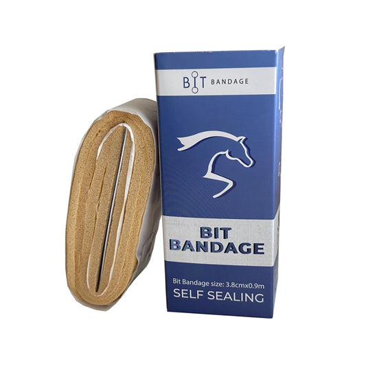 Kuolainteippi Bit Bandage - pehmeämpi ja mukavampi kuolain hevosellesi