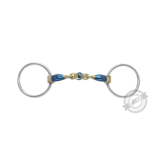 Bombers Elliptical Dressage Lock Up sweet iron mundel lähikuvassa
