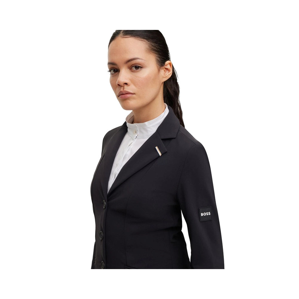 Boss kisatakki yksityiskohta logo ja raidat