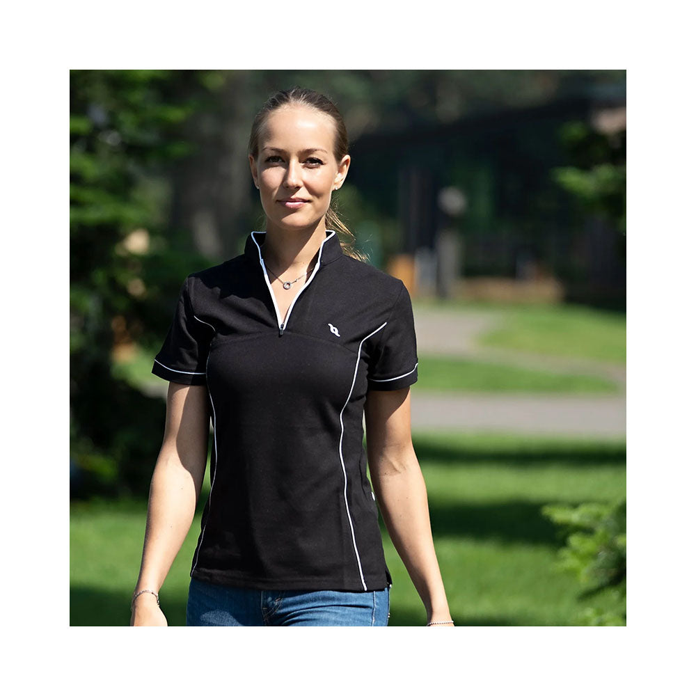 Back on Track Slim Fit t-paita Welltex teknologia musta