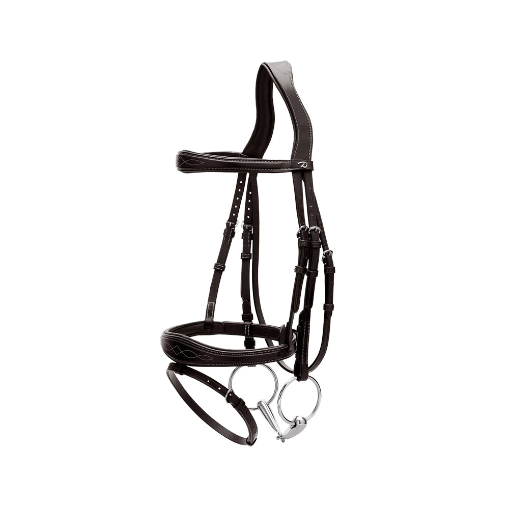 Dyon suitset - Dy’on Anatomic Flash Noseband Bridle – US Collection