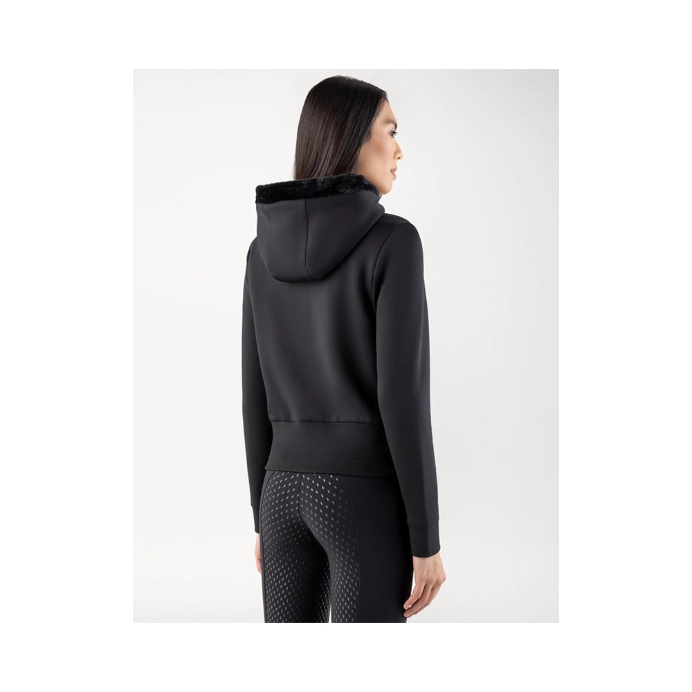 Equiline naisten huppari Gur - vetoketjufleece ylellisellä pehmovuorella