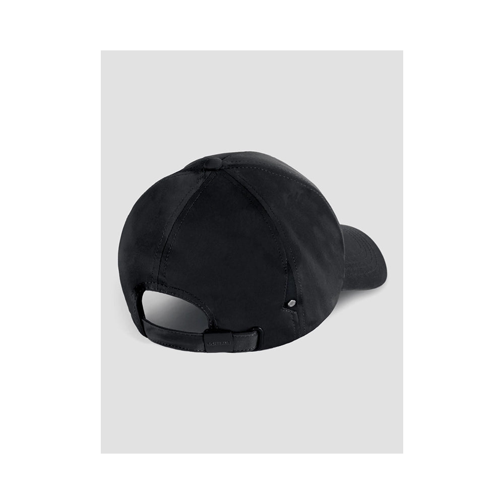 Equiline baseball cap musta takaa säädettävällä istuvuudella

