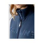 Equiline Eqenras collegepaidan sävyyn sopiva microstud-logo ja kaksisuuntainen vetoketju