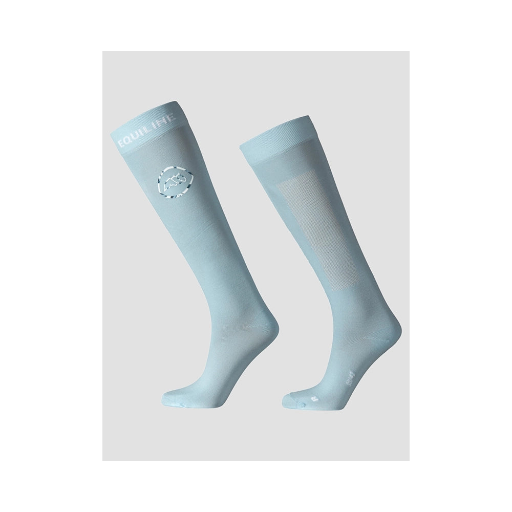 Equiline Eqeprit ratsastussukat light blue, kevyet ja hengittävät naisten ratsastussukat satulaan