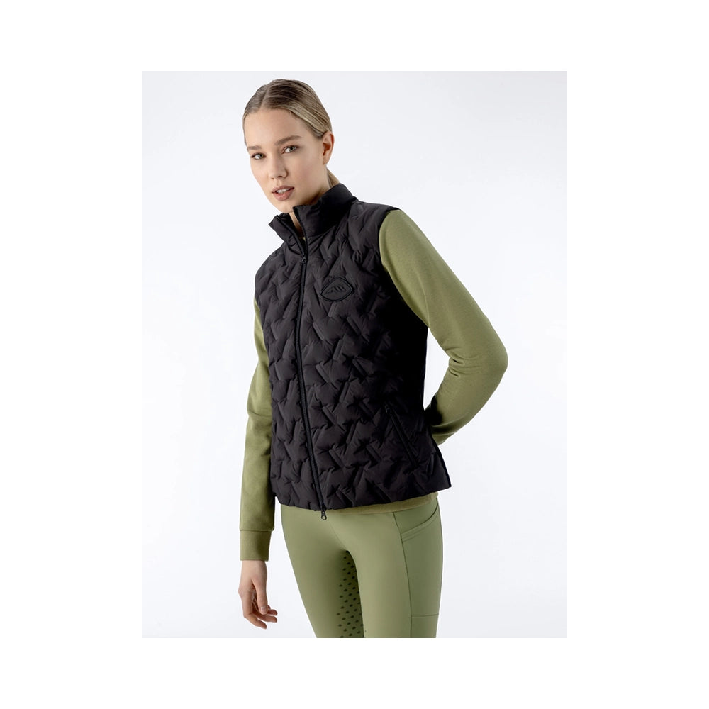 Equiline naisten liivi mallin päällä, kevyt kevätliivi tyylikkääseen ratsastusarkeen