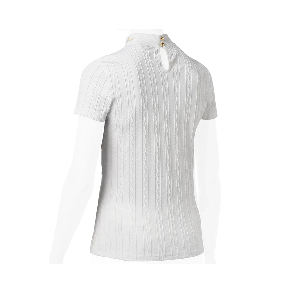 Equiline kisapaita kullanvärisillä napeilla
