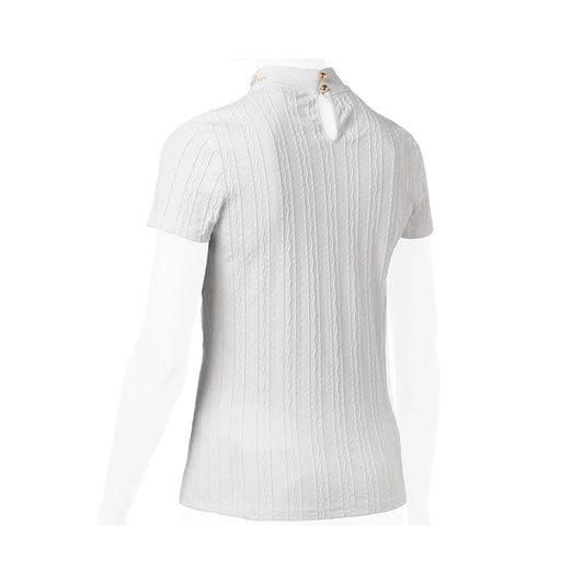 Equiline kisapaita kullanvärisillä napeilla
