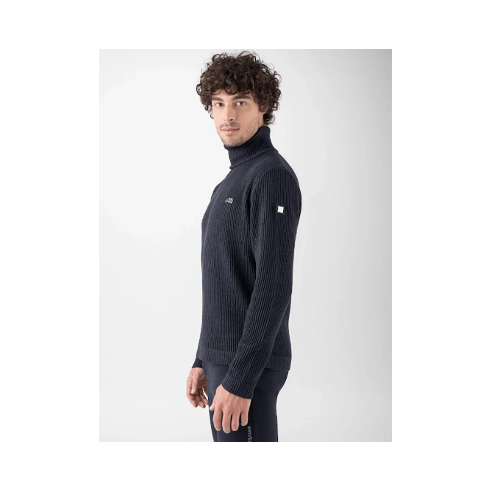 Equiline Rudi miesten neule sivuprofiilista, mukava istuvuus ja hengittävä materiaali