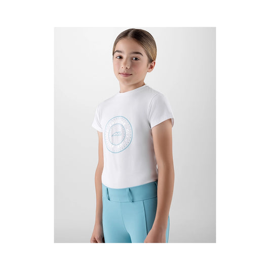 Equiline Galy juniori T paita strassilogolla