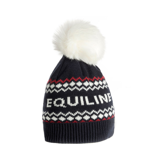 Equiline Dondy – Lämmin ja Tyylikäs Neulospipo Tekoturkistupsulla