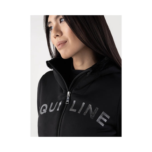 Equiline naisten huppari Gur - vetoketjufleece ylellisellä pehmovuorella