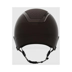 KASK Star Lady Pure Shine Chrome ratsastuskypärä takaa, tehokas ilmanvaihto ja siisti viimeistely