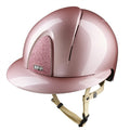 KEP Smart Nova Metal Polish Pink Star Polo ratsastuskypärä
