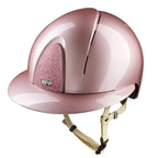 KEP Smart Nova Metal Polish Pink Star Polo ratsastuskypärä