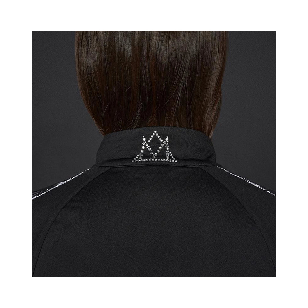 Mountain Horse Opal Tech Fleece takki strassilogolla ja heijastavilla hihoilla