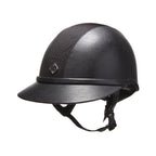 Charles Owen SP8 Plus Leatherlook ratsastuskypärä musta