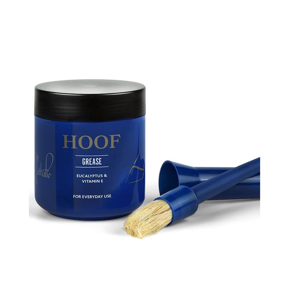 Nahan syvähoito Nathalie Leather Grease -rasvalla ratsastusvarusteille