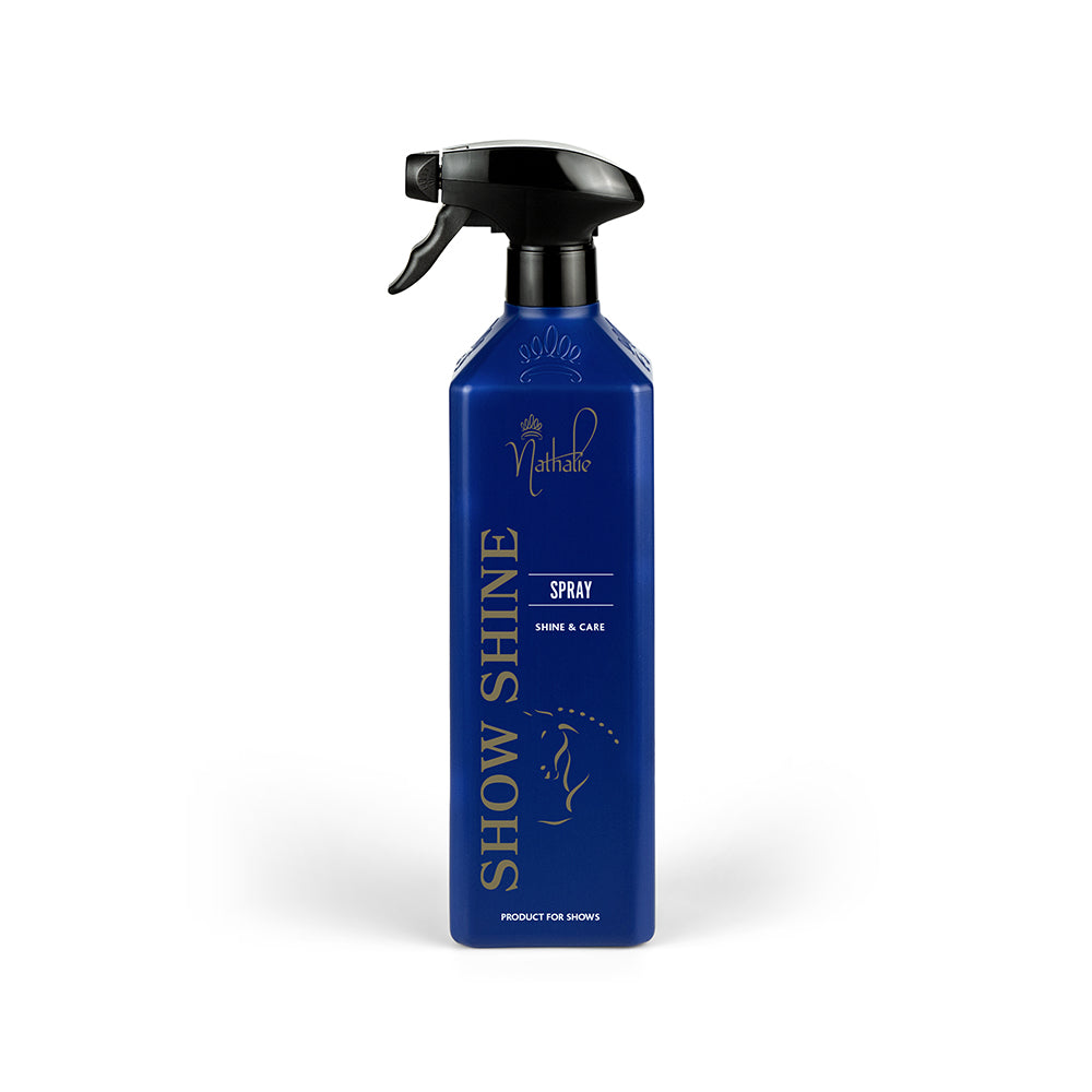 Nathalie Show Shine Spray -kiiltosuihke hevosen turkille