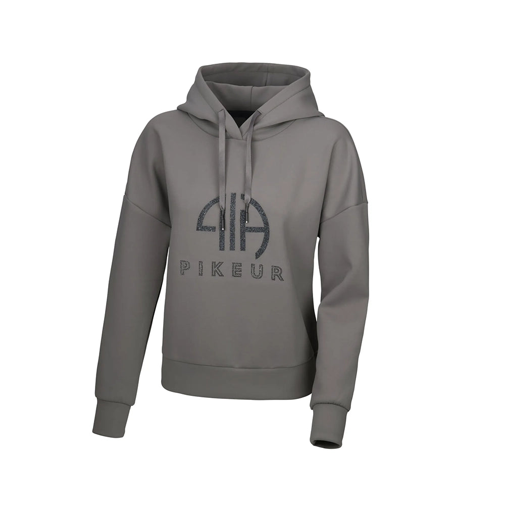Pikeur Mie Athleisure Functional Hoodie Beluga naisten huppari edestä