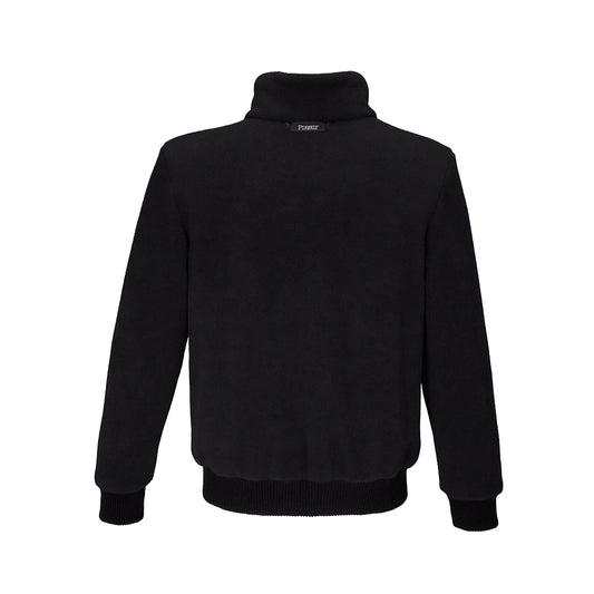 Pikeur Outdoorfleece 4039 Sports miesten fleece-takki takaa, siisti ja sporttinen istuvuus antrasiitinharmaana
