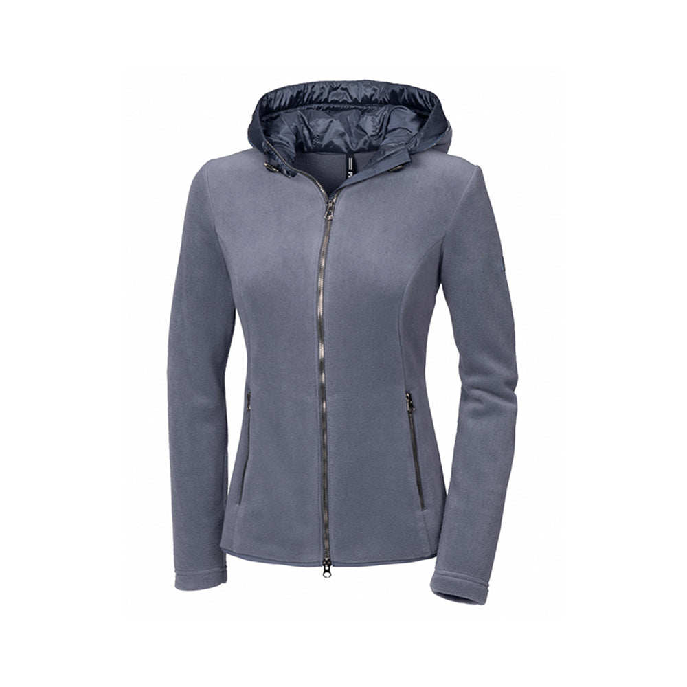 Pikeur Enola Naisten Fleecetakki Hupulla – Grafiitinharmaa