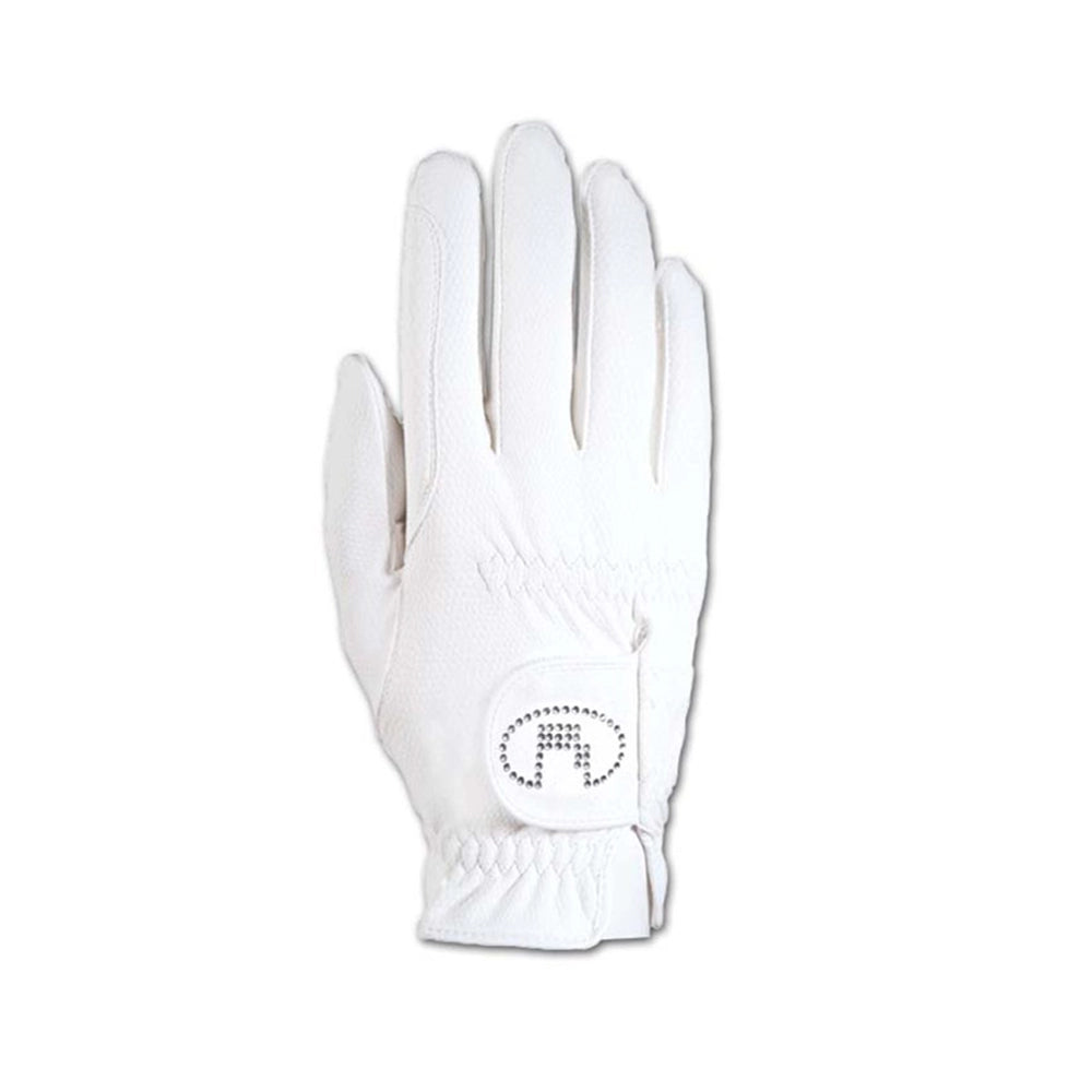 Roeckl roeck-grip ratsastuskäsine Lisboa - Swarovski-kristallikoristeella