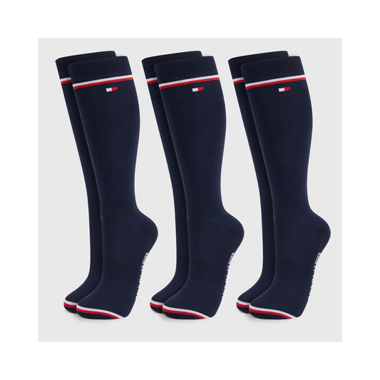 Tommy Hilfiger Byron Riding Socks 3-pack ratsastussukat
