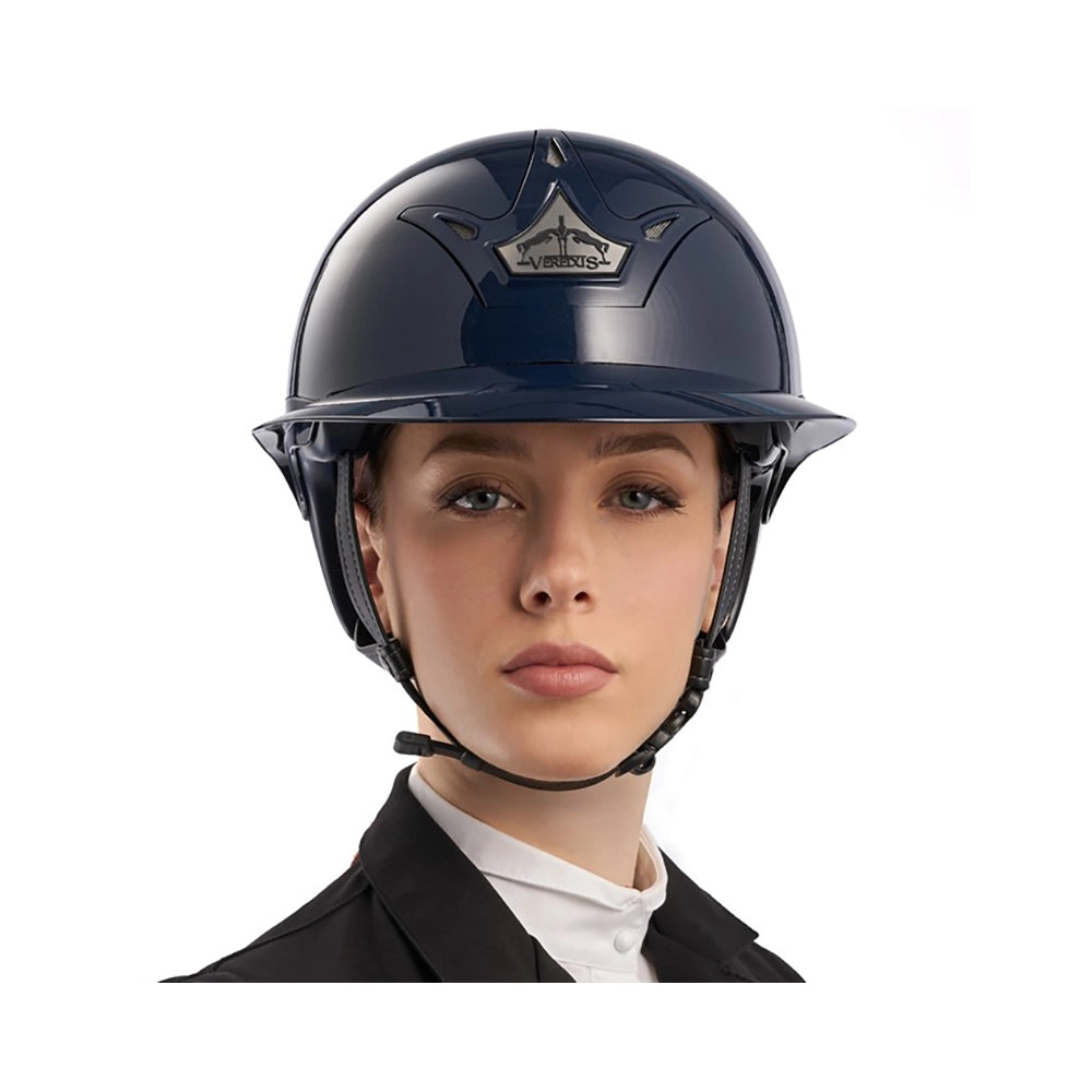 Kevyt ratsastuskypärä hyvällä istuvuudella