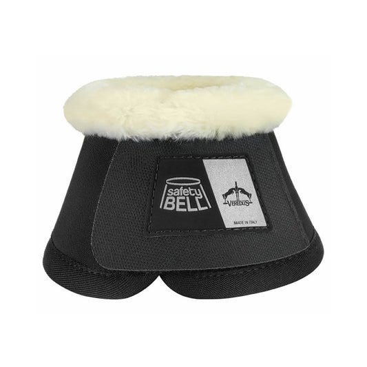 Veredus STS Light Safety-Bell karvabootsit musta synteettisellä Save the Sheep -karvapehmusteella