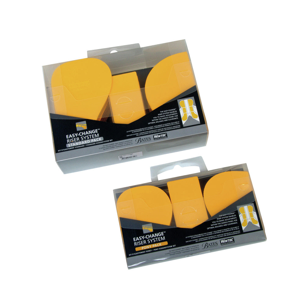 Easy-Change Riser System toppauspalat Bates Wintec Arena satuloihin