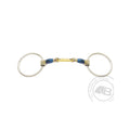Bombers loose ring control plate dressage snaffle kuolain