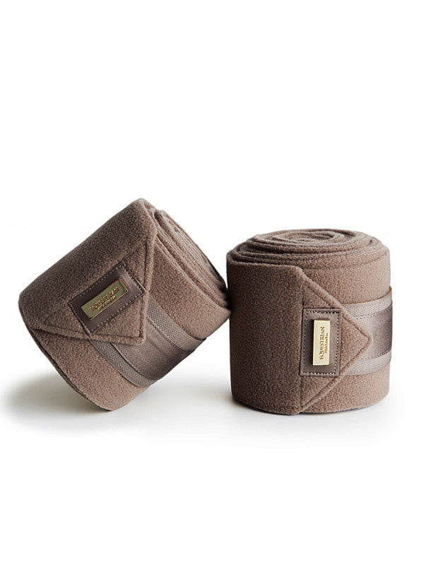 Equestrian Stockholm Fleece Bandage Champagne