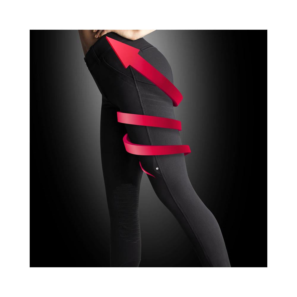 Equiline X-Shape naisten ratsastushousut half grip