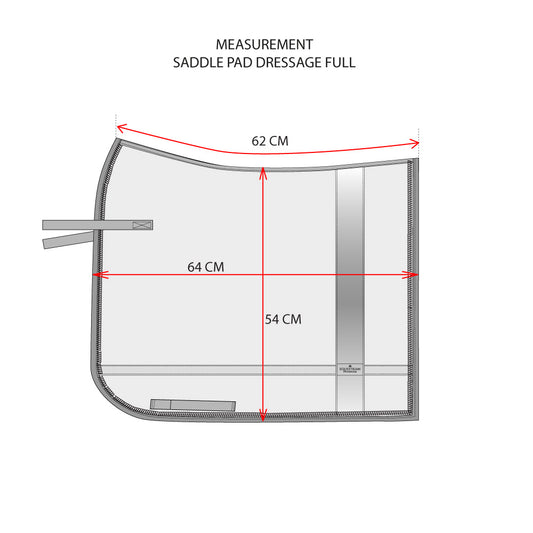 Equestrian Stockholm satulahuopa pink