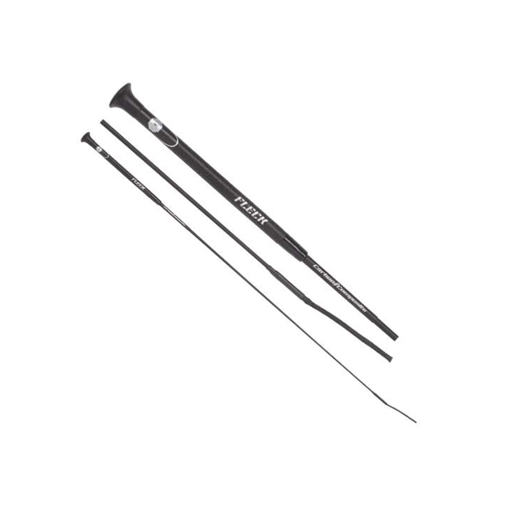 Fleck Carbon Ultralight -kouluraippa on kevyt ja tasapainoinen valinta tarkkaan ja hallittuun ratsastukseen.
